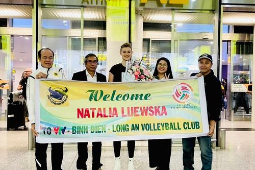 Chủ công Natalia Lijewska sẽ cùng VTV Bình Điền Long An dự Cúp châu Á 2025