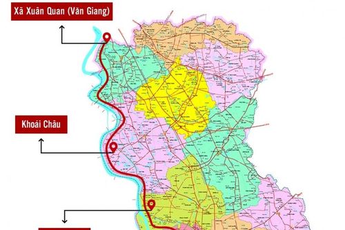 Hưng Yên sắp khởi công tuyến đường kết nối di sản dọc sông Hồng