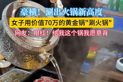 Cận cảnh nồi lẩu bằng vàng nguyên chất trị giá 2,4 tỷ đồng ở Trung Quốc