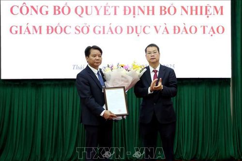 Thái Bình có Giám đốc Sở Giáo dục và Đào tạo sau gần 6 tháng 'khuyết' vị trí