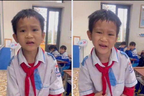 Cậu bé lớp 5 ở Hà Tĩnh bị dị tật hai tay, hát dân ca 'gây sốt'