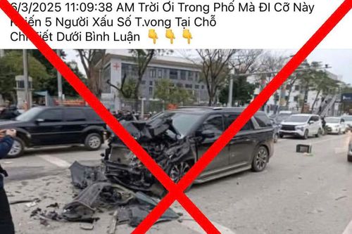 Công an Hà Nội bác tin đồn 5 người tử vong sau va chạm giao thông