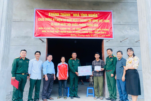 Đoàn Kinh tế-Quốc phòng 345: Hai mươi mùa xuân tô thắm vùng biên cương