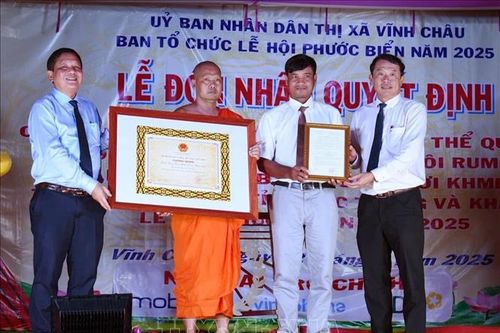 Lễ hội Phước Biển là Di sản văn hóa phi vật thể quốc gia