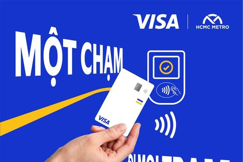 Visa giúp thanh toán liền mạch cho hành khách đi Metro số 1 TP.HCM