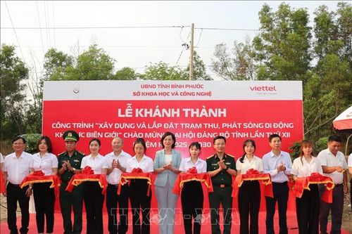 Đảm bảo thông tin liên lạc thông suốt ở khu vực biên giới
