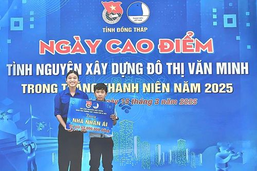 Dấu ấn xung kích, tình nguyện của thanh niên Đất Sen hồng