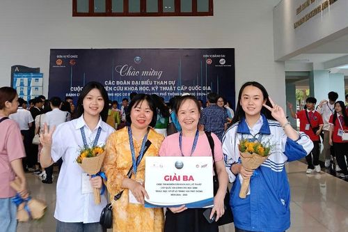 Lai Châu đạt 3 giải Cuộc thi nghiên cứu khoa học kỹ thuật cấp quốc gia