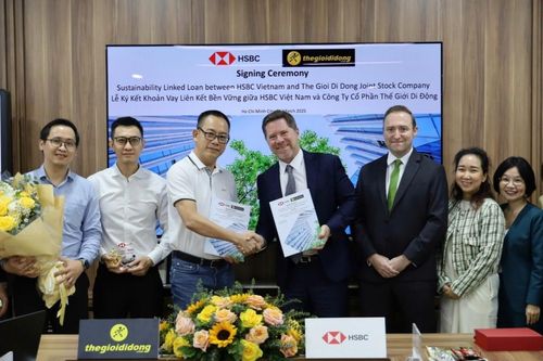 HSBC cung cấp khoản vay hỗ trợ vốn lưu động cho Thế Giới Di Động