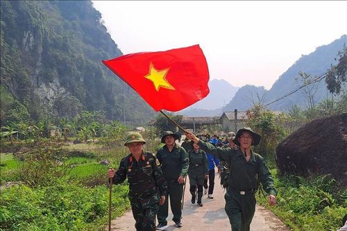 Những bước chân tri ân trên mảnh đất Vị Xuyên anh hùng