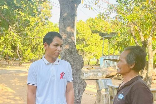Trưởng ban công tác mặt trận làng Nú làm kinh tế giỏi