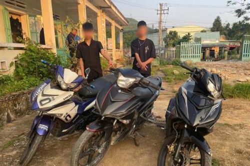 Bắt 2 đối tượng trộm xe liên tỉnh