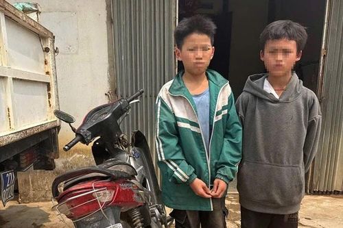 Bắt giữ cặp 'trộm nhí' ở Điện Biên 2 ngày trộm 3 xe máy