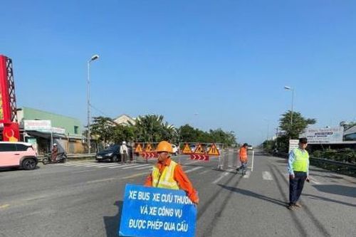 Thông xe cầu Câu Lâu (mới) từ 12 giờ trưa nay (28-3)