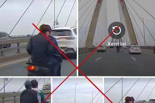 Xử lý nhóm thanh niên vi phạm trên cầu Nhật Tân