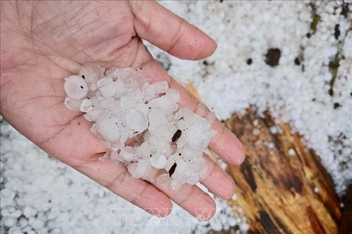 Mưa đá có thể xuất hiện nhiều hơn trong tháng 4