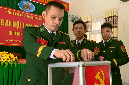 Đại hội Đảng bộ Đồn Biên phòng Long Khốt nhiệm kỳ 2025-2030