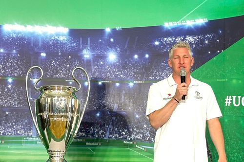 Ngày 10-4, Cúp vô địch UEFA Champions League cùng Bastian Schweinsteiger sẽ đến Nha Trang