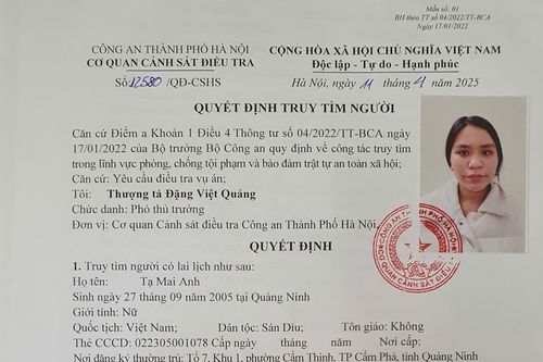 Lừa đảo bán vé xem ca nhạc, một đối tượng nữ bị Công an Hà Nội truy tìm