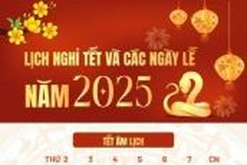Lịch nghỉ lễ 30/4 - 1/5 của công chức, viên chức và người lao động