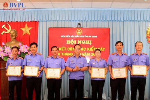 VKSND tỉnh An Giang sơ kết công tác kiểm sát 6 tháng đầu năm 2025