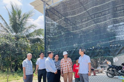 Báo Khánh Hòa khảo sát xây nhà cho 2 hộ nghèo ở xã Suối Cát, huyện Cam Lâm