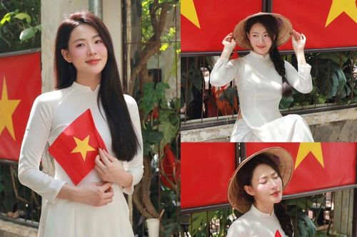 'Lưu Diệc Phi bản Việt' diện áo dài, đội nón lá đẹp tinh khôi