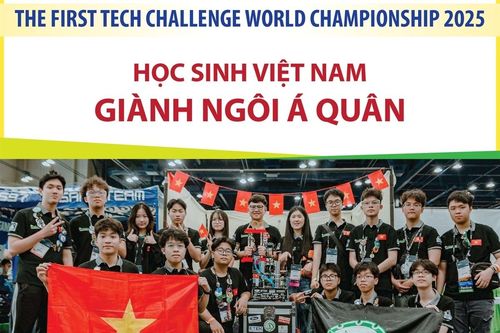 Học sinh Việt Nam giành ngôi Á quân tại Giải đấu Robot lớn nhất thế giới