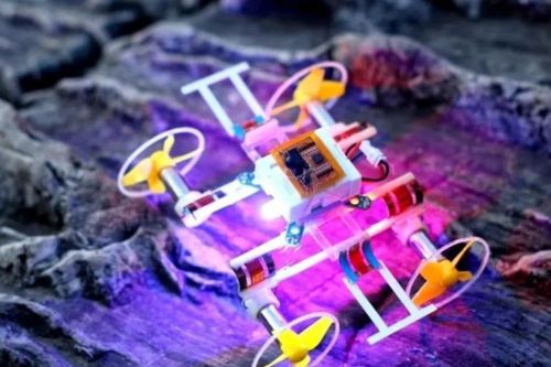 Trung Quốc 'trình diễn' robot siêu nhỏ biết bay, chạy và biến hình