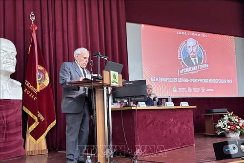 Hội thảo khoa học quốc tế 'Sự ra đời của thiên tài' nhân 155 ngày sinh lãnh tụ Lenin