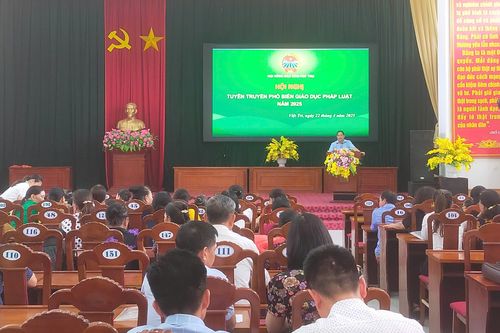 Hội nghị tuyên truyền phổ biến giáo dục pháp luật năm 2025