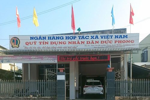 Quỹ tín dụng nhân dân Đức Phong (Quảng Ngãi) thông báo tăng vốn điều lệ