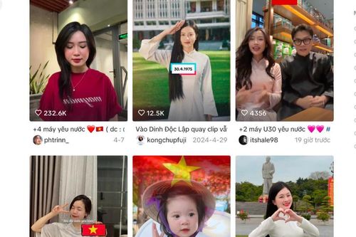 Khi mạng xã hội trở thành sân khấu lan tỏa tinh thần dân tộc