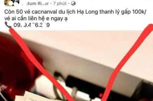 Cảnh báo lừa đảo bán vé Carnaval Hạ Long 2025 trên mạng xã hội