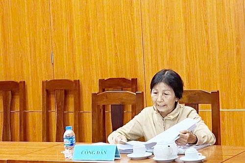 Đối thoại giải quyết khiếu nại của bà Hồng Thị Bảo Khanh