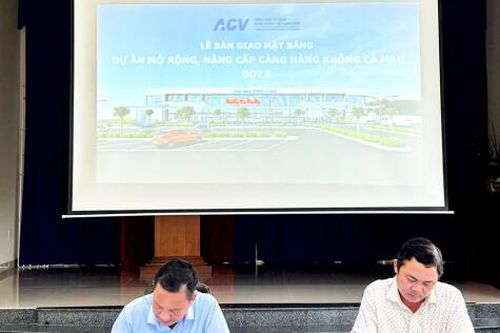 Bàn giao mặt bằng với nhiều vị trí then chốt, có vai trò chiến lược