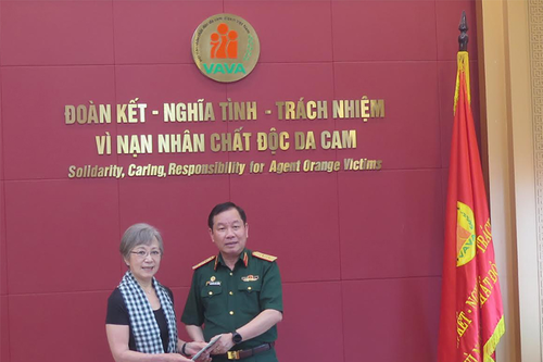 'Tấm lòng vàng' của bà Masako Sakata với nạn nhân chất độc da cam/dioxin Việt Nam