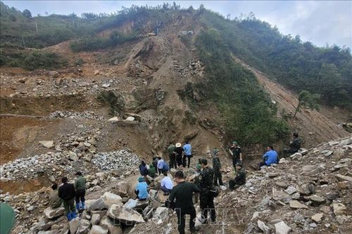 Khẩn trương cứu hộ vụ sạt lở khi thi công thủy điện ở Lai Châu