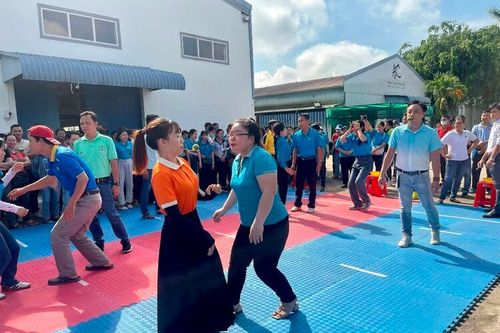 Sôi nổi ngày hội công nhân ở Chợ Mới
