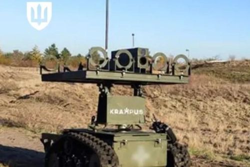 Robot 'quái thú phun lửa' của Ukraine
