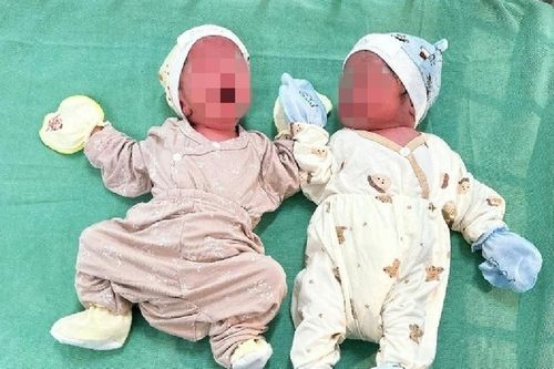 Người phụ nữ 52 tuổi sinh đôi 2 bé gái khỏe mạnh