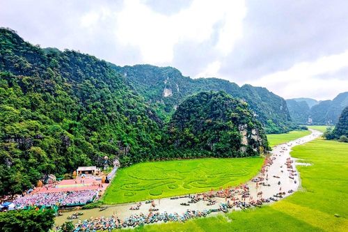 Lan tỏa sắc vàng Tam Cốc - Tràng An