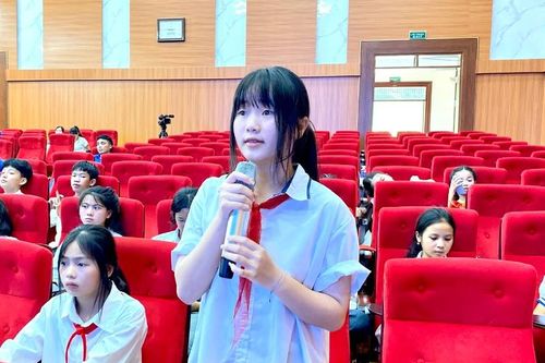 Đối thoại giữa Thường trực HĐND huyện với Hội đồng Trẻ em huyện Phong Thổ