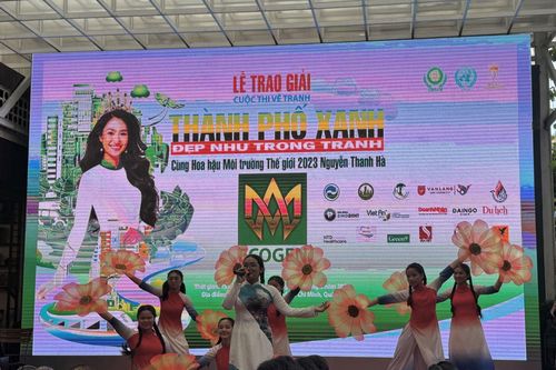 TP Hồ Chí Minh: Trao giải cuộc thi vẽ tranh 'Thành phố xanh - Đẹp như trong tranh'