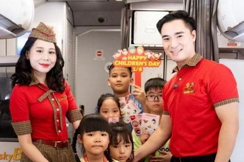 Đón Tết Thiếu nhi 1/6 trên độ cao 10.000 mét cùng Vietjet