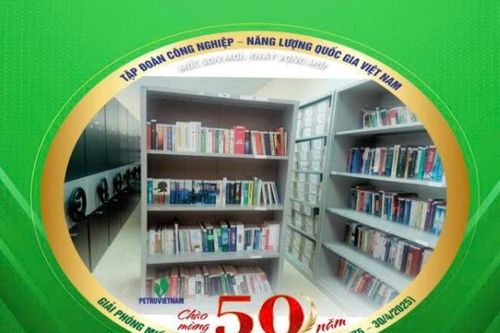 Tác phẩm Thơ 'Lưu trữ thư viện PVFCCo chào mừng 50 năm Giải phóng miền Nam và thành lập Tập đoàn Công nghiệp - Năng lượng Quốc gia Việt Nam'