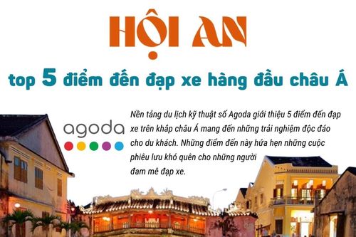 Hội An - top 5 điểm đến đạp xe hàng đầu châu Á