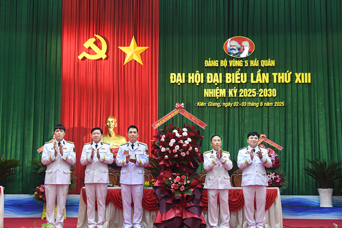 Đảng bộ Vùng 5 Hải quân: Đoàn kết-Dân chủ-Kỷ cương-Phát triển