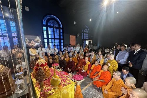 Xá lợi Đức Phật trở về Ấn Độ, khép lại hành trình hành hương lịch sử tại Việt Nam