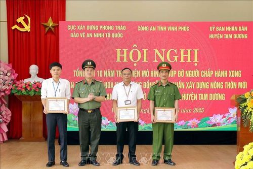 Hiệu quả từ mô hình 'Giúp đỡ người chấp hành xong án phạt tù tái hòa nhập cộng đồng'